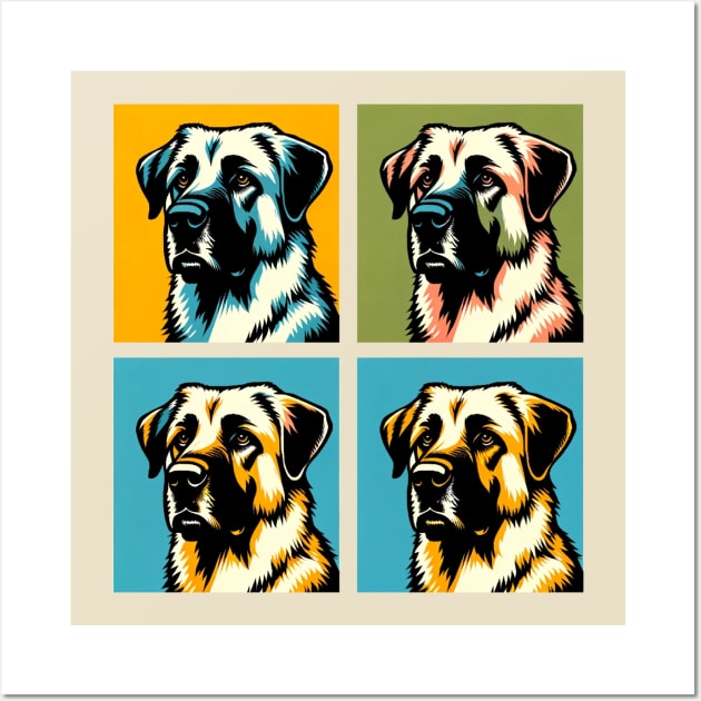 Anatolian Shepherd Pop Art - Dog Lovers Wall Art by PawPopArt